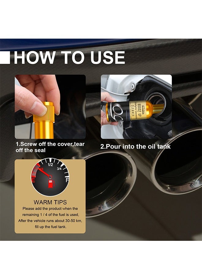 RAYHONG Engine Cleaner 120ml, Instant Car Exhaust Handy Cleaner, Catalytic Converter Cleaner, Auto Parts Engine Boost Up Cleaner, Oil Engine Treatment, Fuel Injectors Cleaner  - Image 3
