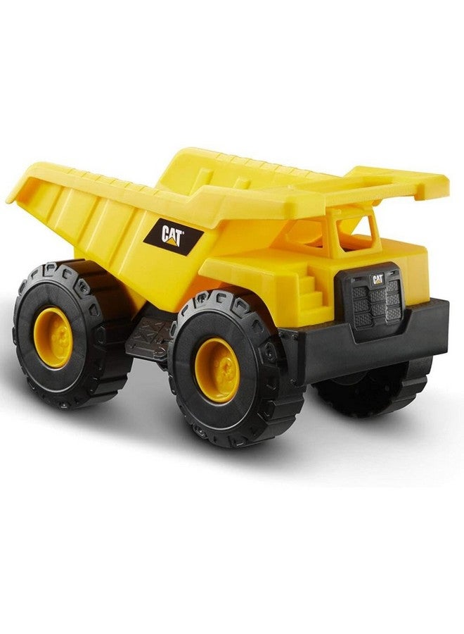 CAT CAT Construction Toys, CAT Dump Truck Toy Construction Vehicle - 10" Plastic Action Vehicle with Articulated Buckets for Indoor & Outdoor Play. Ages 3+ - Image 1