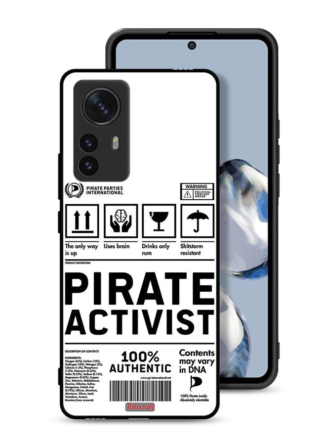 Tolwak Xiaomi 12 Protective Case Cover Private Activist Sticker - Image 1