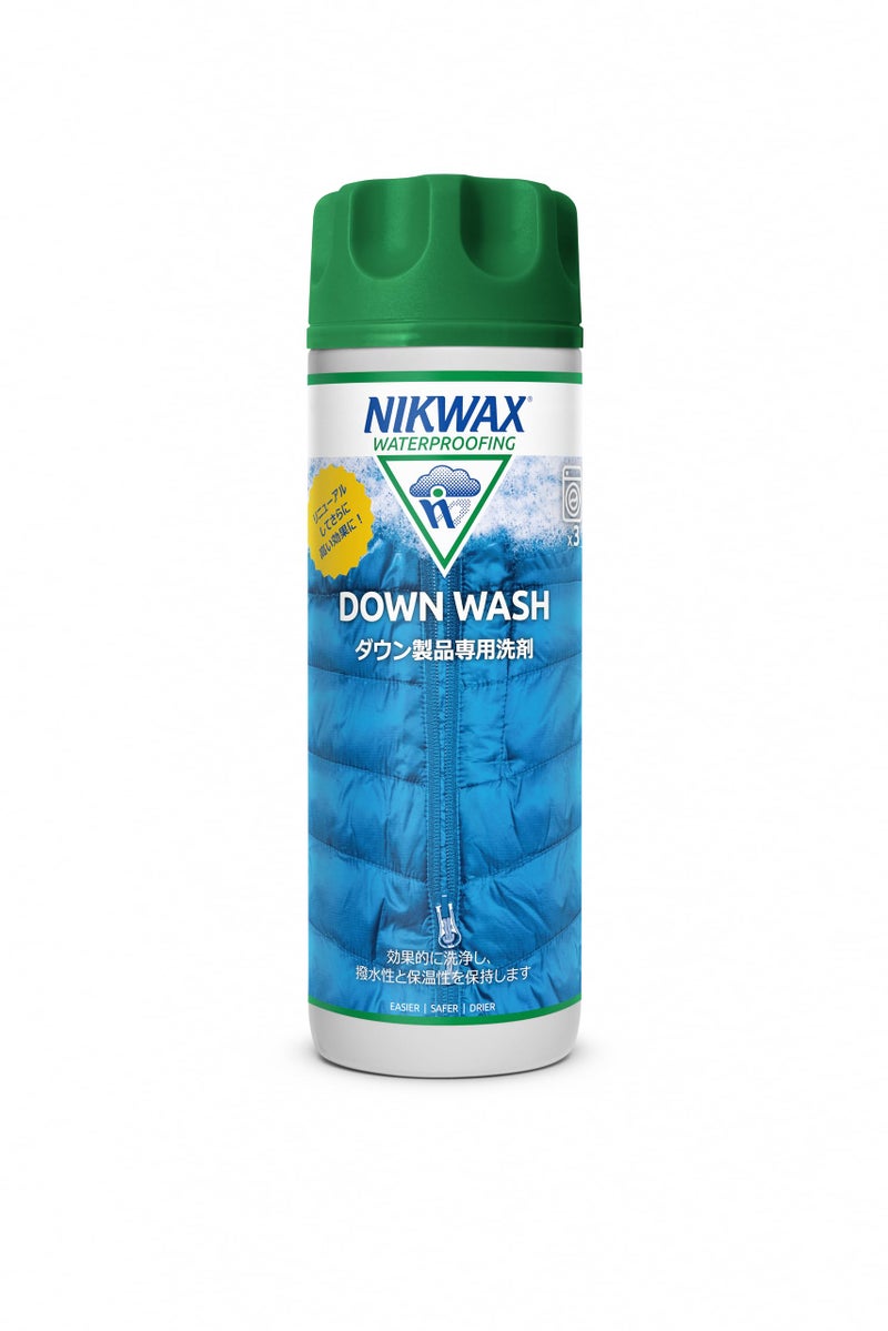 Nikwax DOWN WASH DIRECT 300ml, Technical Cleaner for Down Gear, Cleans Effectively, Enhances Water Repellency and Maintains Insulation, Down Washing Detergent