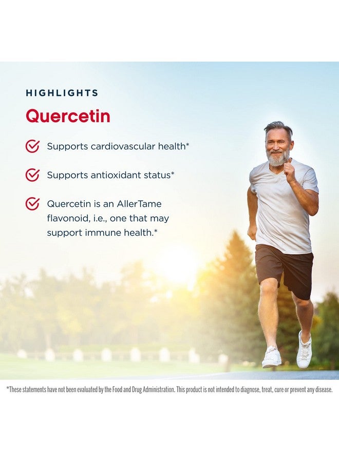 Jarrow Formulas Quercetin 500 mg - 100 Veggie Caps, Pack of 2 - Supports Antioxidant Status, Cardiovascular Health & Immune Health - 200 Total Servings - Image 4