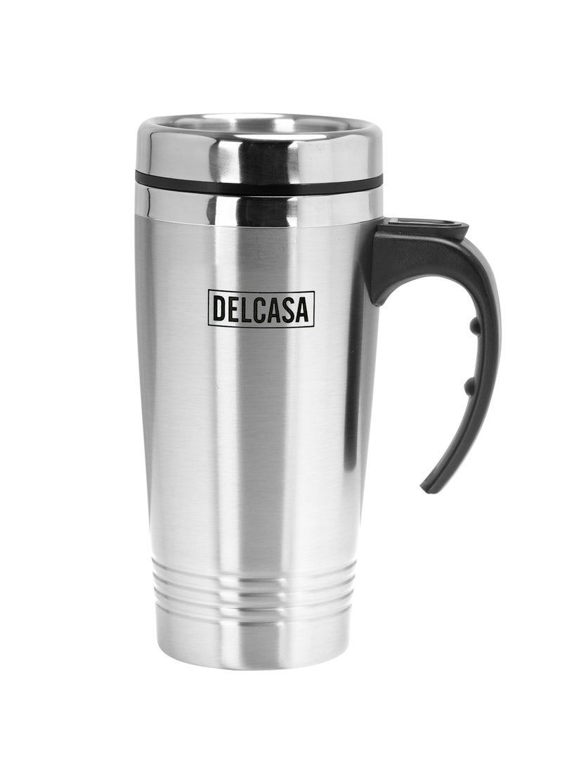 DELCASA Double Wall Travel Mug, 475ml DC2153 - Image 1