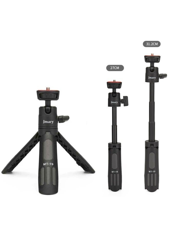 Jmary MT-19 Table Top Mini Portable Extendable Tripod Stand - Image 3