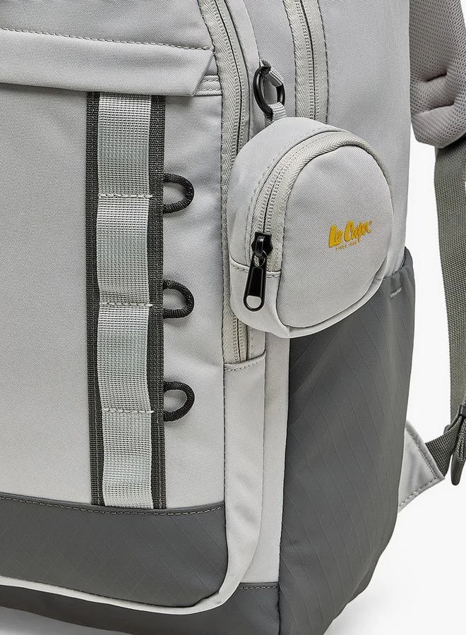 لي كوبر Logo Print School Backpack For Kids 13 Years+ With Padded Shoulder Straps - 17x27x27 CM