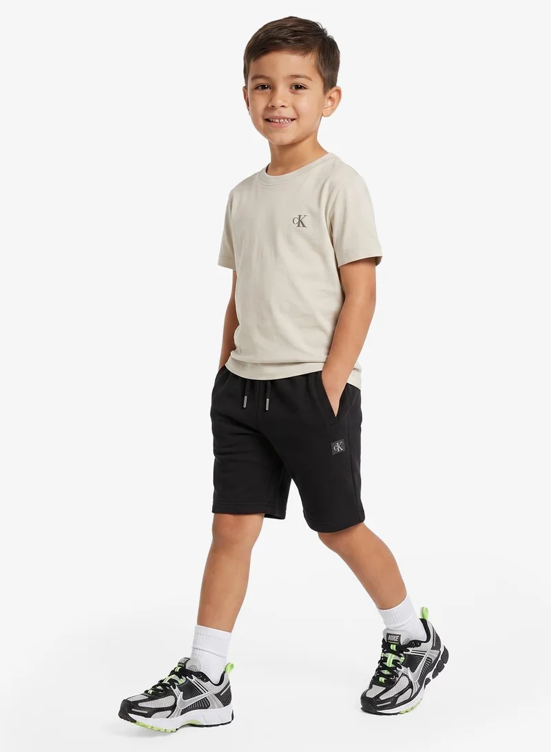 Calvin Klein Jeans 2 Pack Of Youth Logo T-Shirt
