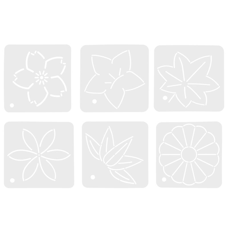 Quilting Stencil Set, Reusable Templates for Sewing and Crafting, Durable Design - Image 1
