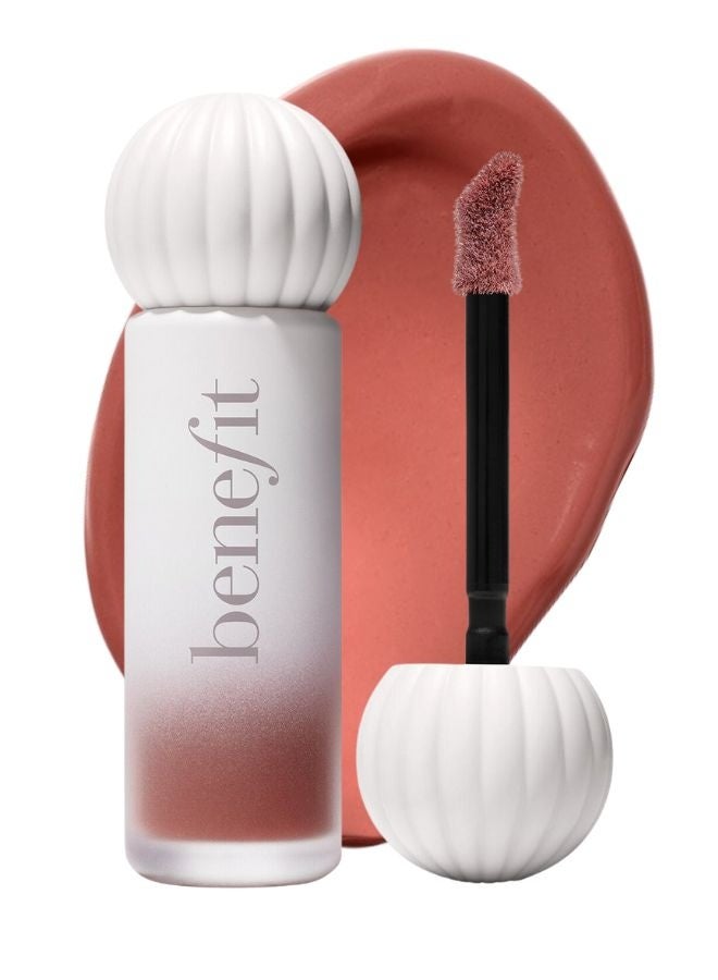 بينيفت كوزمتكس بلوش تينت مرطب شفاه مطفي 6 مل - درجة اللون 10 فرنش توست (بني أرجواني) - مرطب شفاه مطفي ناعم يدوم طويلاً - Image 1