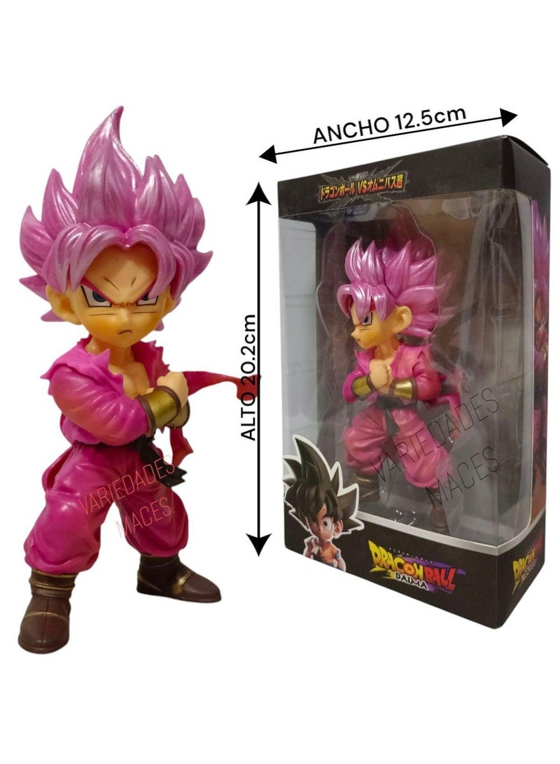 دراجون بول مجسم لشخصية غوجيتا سوبر سايان روز من انمي كرات التنين دراقون - Image 2