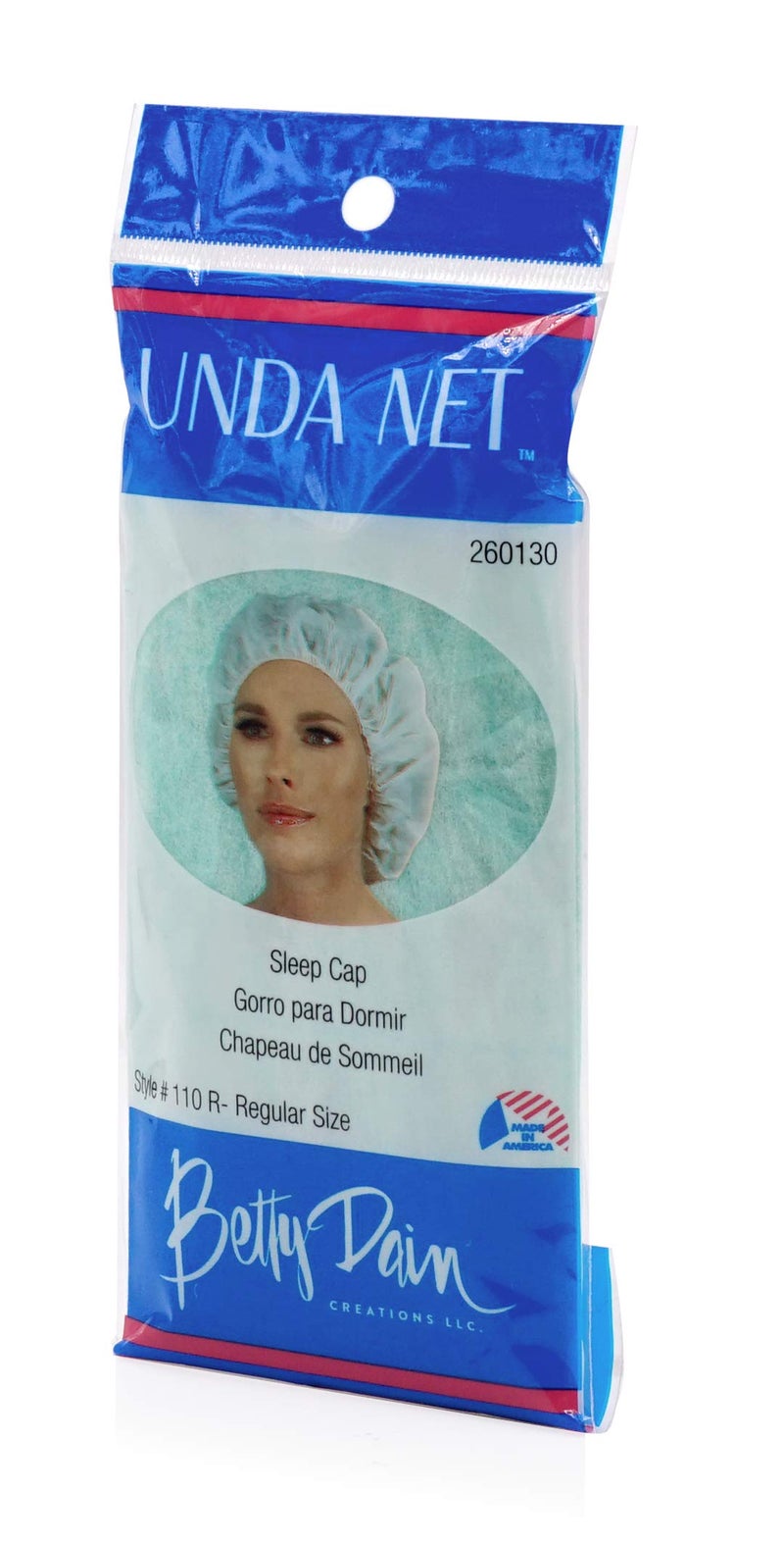 Betty Dain Unda Net Sleep Cap/Hairnet, Non-Woven Breathable Fabric, Protects Hair While You Sleep, Ideal for Industrial and Food Service Environments, Standard, 24 Per Pack - Image 2