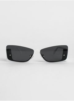 Haute Sauce The Abstract Rectangular Sunglasses  - Image 4