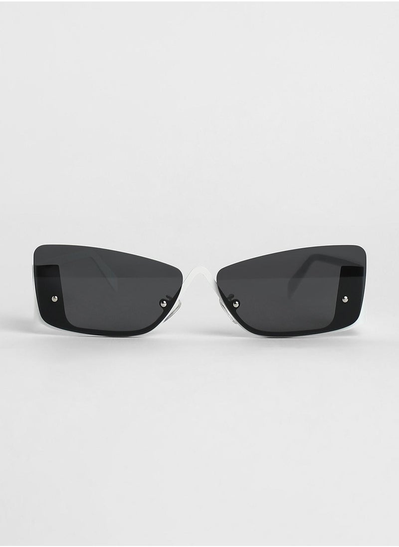 Haute Sauce - The Abstract Rectangular Sunglasses - Image 1