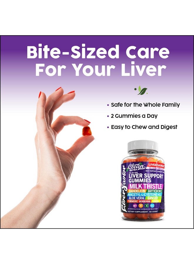 كلين نيوتراسيوتيكالز علكات تنظيف الكبد من نوترا | علكات فيتامينات شوك الحليب لدعم الكبد | الهندباء، الخرشوف، الصبار، الزنجبيل، البربرين، الليمون، إن-أسيتيل-إل-سيستين، مكمل الكركم هيدروكلوريد - Image 5