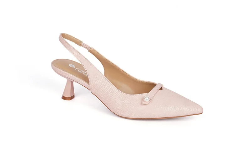 Cuple Ladies low heel slingback mules