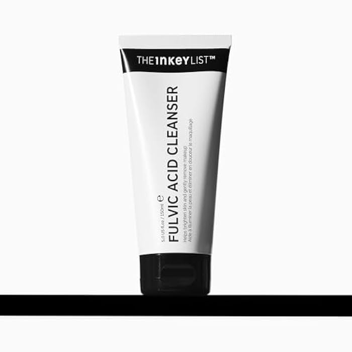The INKEY List Fulvic Acid Brightening Cleanser 5 Fl Oz, Removes Makeup, For a Healthy Looking Complexion, Fragrance Free, Suitable For All Skin Types - Image 1
