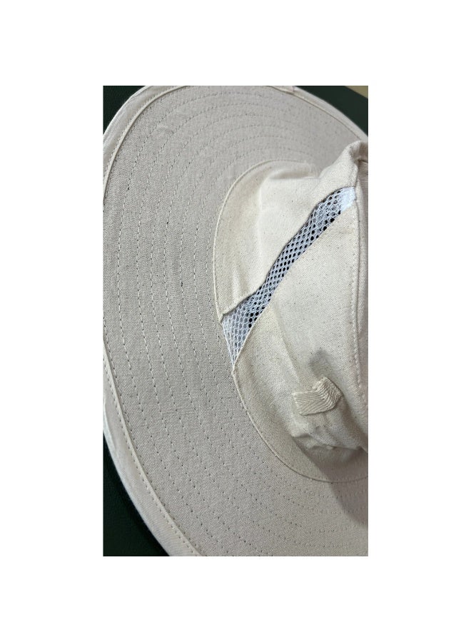 SG Panama Supreme Hat - Natural Off White Sun Hat for Cricket - Image 3