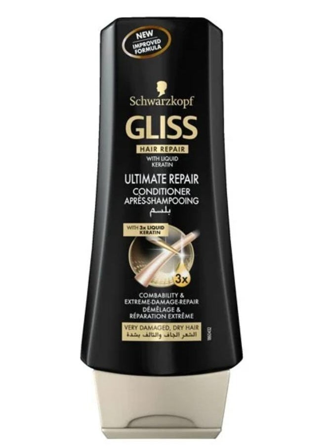 Schwarzkopf - Gliss Conditioner Ultimate Repair 200 ml - Image 1