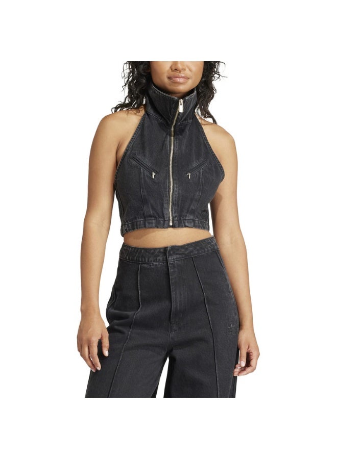 Adidas adidas MONTREAL VEST Black Originals Women JACKETS  - Image 4