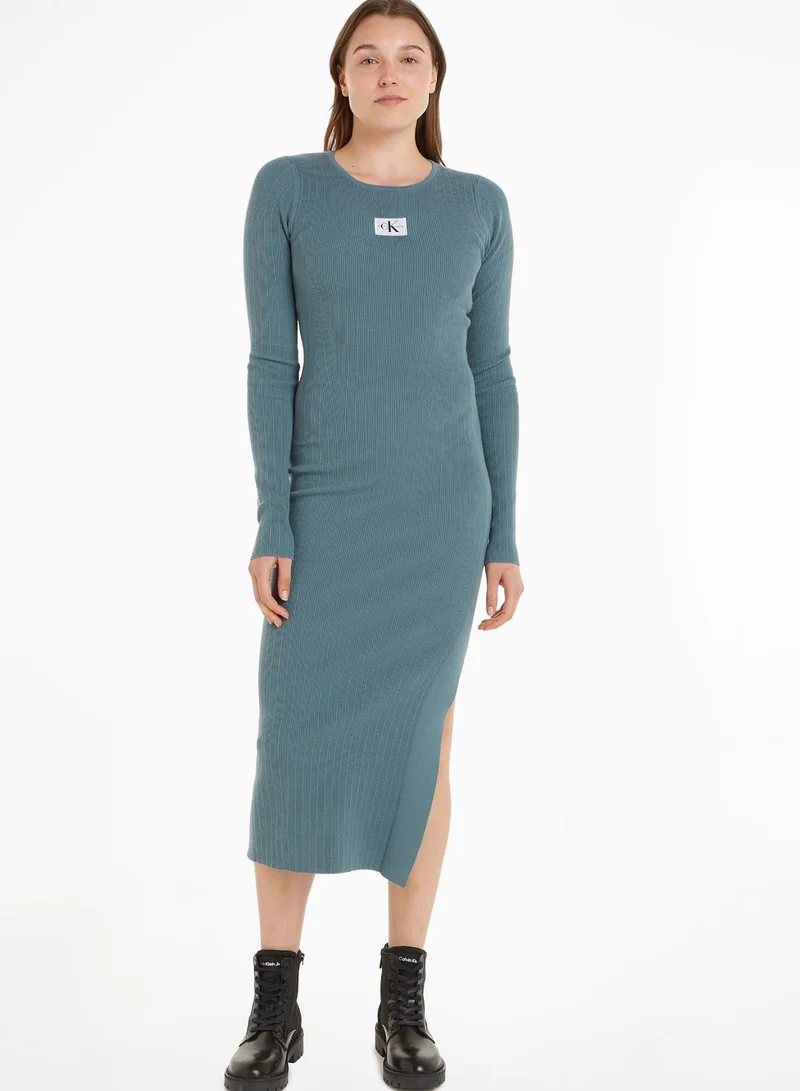 Calvin Klein Jeans Ribbed Knit Dress