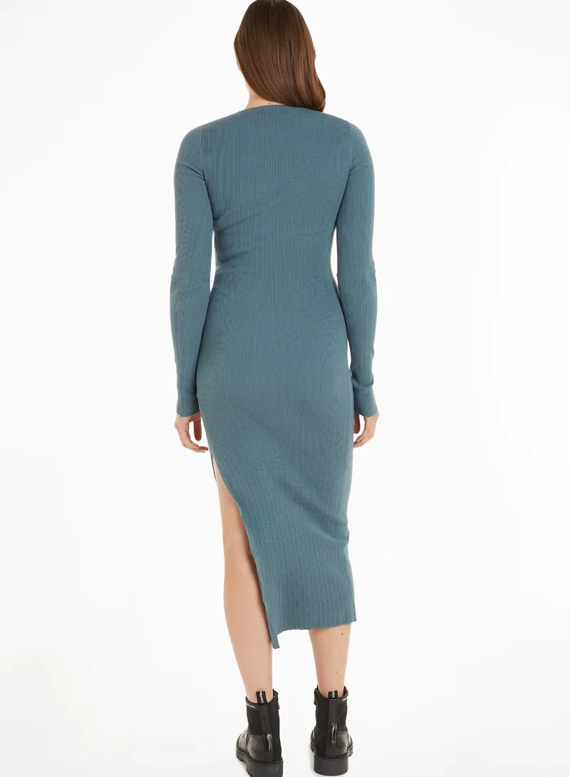Calvin Klein Jeans Ribbed Knit Dress