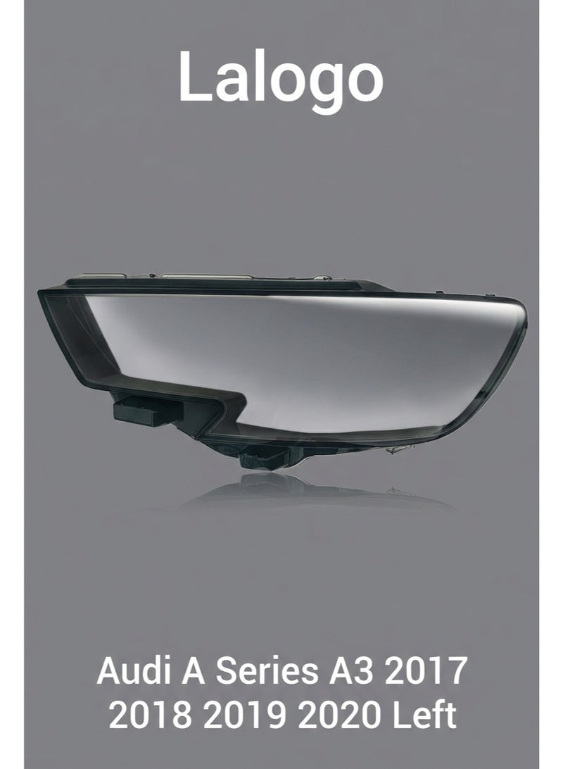 Lalogo Headlight Lens Cover for Audi A Series A3 2017 2018 2019 2020 Left-10101009L - Image 2