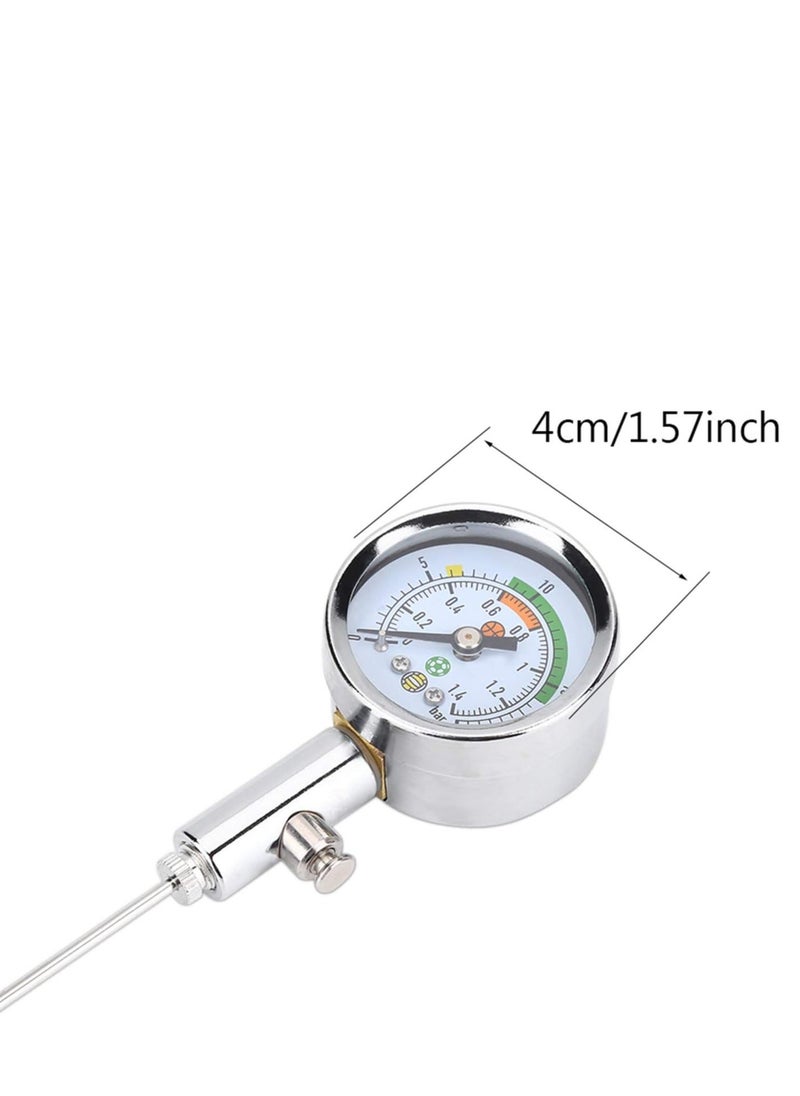 Y&D Air Pressure Gauge for Balls, 0-20 psi Mini Ball Tool Gauge, Portable Test Adjust The Basketball Football Volleyball, 1 Pcs  - Image 2