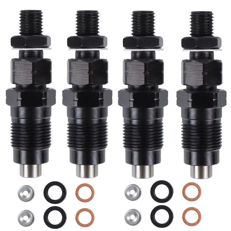 yeedaky 0934007040 DN0PD704 Diesel Fuel Injectors of 4 for Toyota Hilux Surf Prado 1KZTE 30L Diesel Engine Automotive Replacement Fuel Injectors Fuel Injector Replacement OE 0934007040 - Image 2