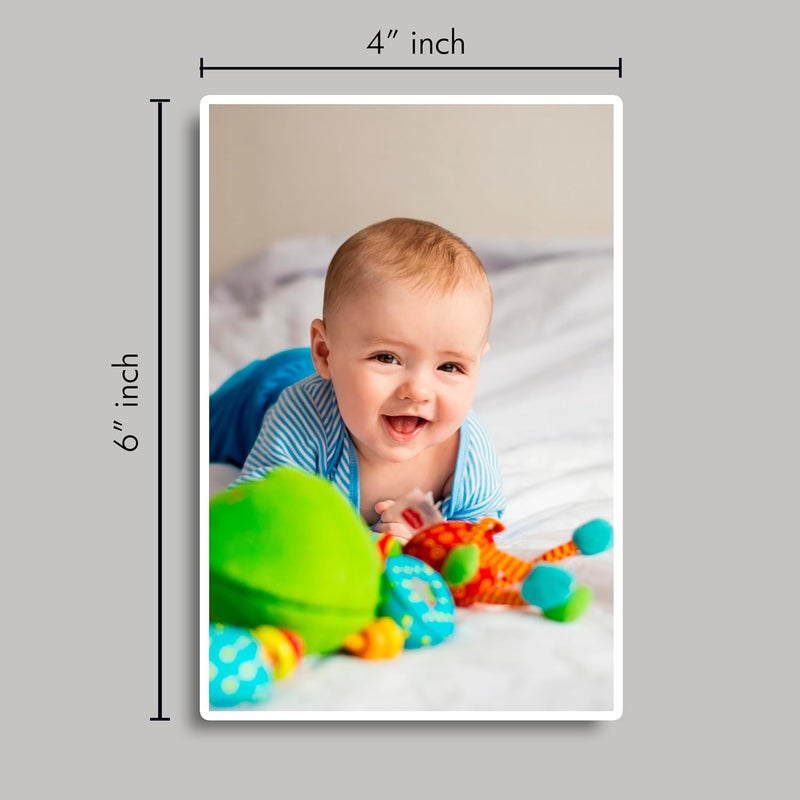 Nexaprint Customized Photo Print Set of 20 4X6 Inch Size Photo Upload Your Photo Wedding Anniversary Holidays Baby Capture Beautiful Moments Party Decorations Gift for Every Occasion - Image 2