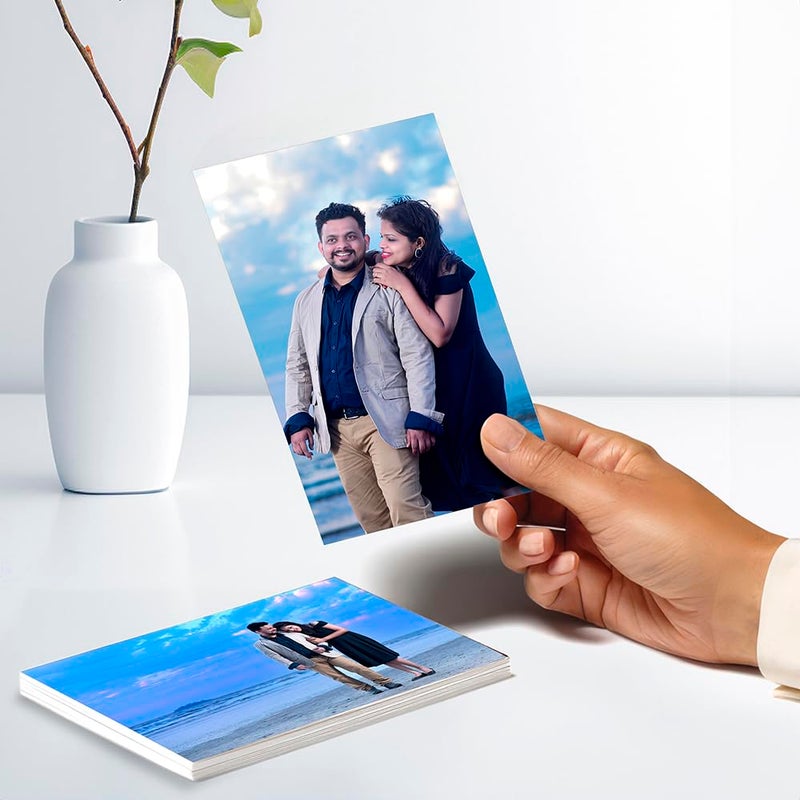 Nexaprint Customized Photo Print Set of 20 4X6 Inch Size Photo Upload Your Photo Wedding Anniversary Holidays Baby Capture Beautiful Moments Party Decorations Gift for Every Occasion - Image 1