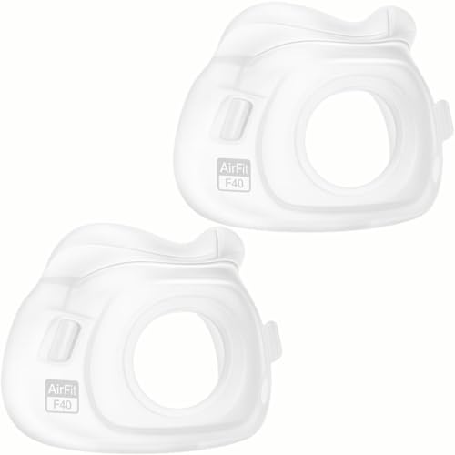 Snugell Replacement Cushion for CPAP Masks 2Pack Compatible with ResMed AirFit F40 Large - Image 1