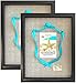 Tasse Verre Tasse Verre 15x12 Shadow Box Frame with Linen Background, 8 Stick Pins, Deep Display Box for Art, Memorabilia, Medals,  - Image 2