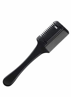 Hair Cutter Comb Professional Thinning Thinner Shaper Scissors Edge Razor Blade Double Sided for Cutting and Styling Hair cutting comb, razor comb, double sided hair razor comb