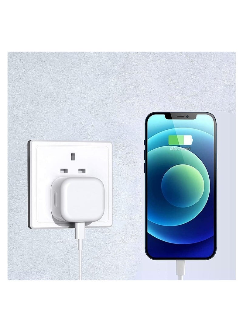ELTRAZONE S22 Plus, S22 Ultra, S21 5g, S21 Plus 5g, S21 Ultra 5g, S21 FE 5g, S20 FE Fast PD Charger 20W Type C phone Charger USB C Travel Power Adapter Wall Plug - Image 4