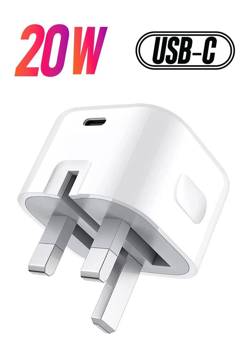 ELTRAZONE S22 Plus, S22 Ultra, S21 5g, S21 Plus 5g, S21 Ultra 5g, S21 FE 5g, S20 FE Fast PD Charger 20W Type C phone Charger USB C Travel Power Adapter Wall Plug - Image 1