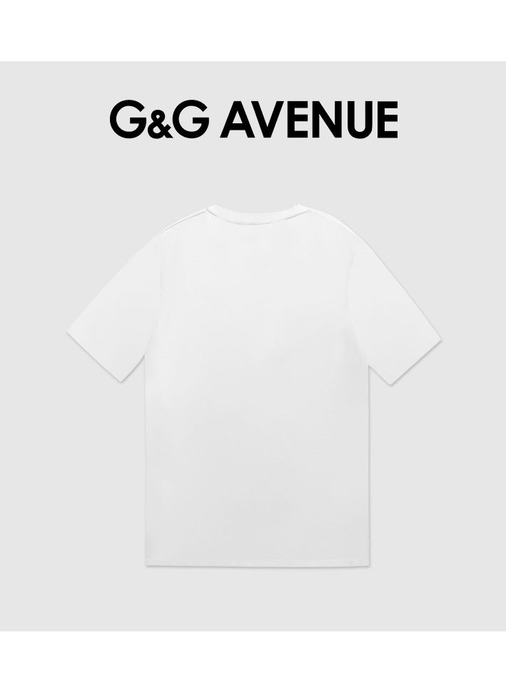 Men's Oversized round neck T-shirt, pure cotton thick and high-quality, 1/2 sleeve shirt slim fit new trend white Heavy cotton fabric - pzsku/Z0727E2A2EBCDC610D5CDZ/45/_/1714039100/32db5a86-e4c6-4905-bf0f-de0d0fe9d819