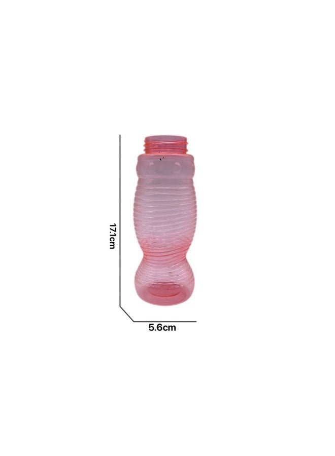 For PVC Ornaments Cylinder View Transparent Bottle Office Ornaments Bottle View Miniature World Breeding Tank Home Ornaments-Color:Bubble Water Pvc Bottle - Image 1