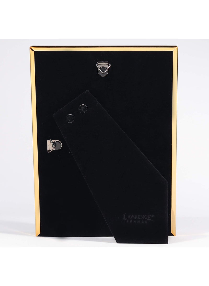 Lawrence Frames Lawrence Frames 750357 5x7 Gold Metal Classic Bevel Picture Frame  - Image 3