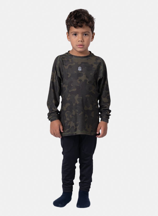 Ghost Boy's Base Leggings - Black - Image 3