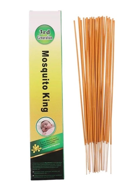 30 قطعة من أعواد البخور الطاردة للذباب والبعوض: طارد طبيعي فعال مطور خالٍ من مادة DEET للاستخدام في الأماكن المغلقة أو المكتب أو الفناء الخلفي أو السفر أو التخييم أو الشواء