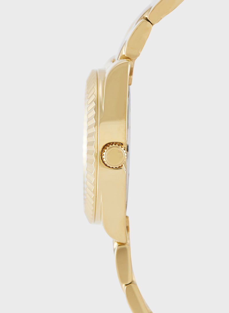GUESS Mini Luna Steel Strap Analog Watch - Image 4