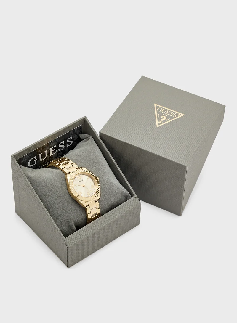 GUESS Mini Luna Steel Strap Analog Watch