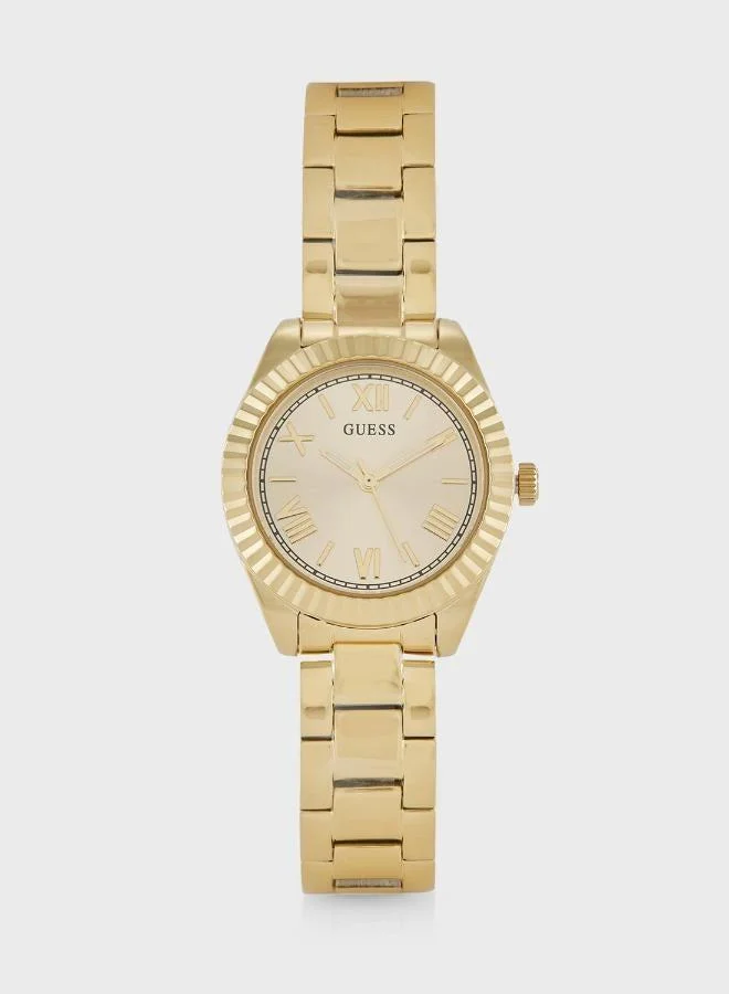 GUESS Mini Luna Steel Strap Analog Watch