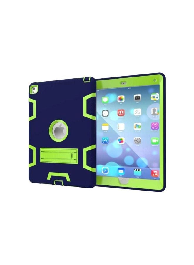 NIBEMINENT Protective Case Cover With Kickstand For Apple iPad Green/Black  - Image 1