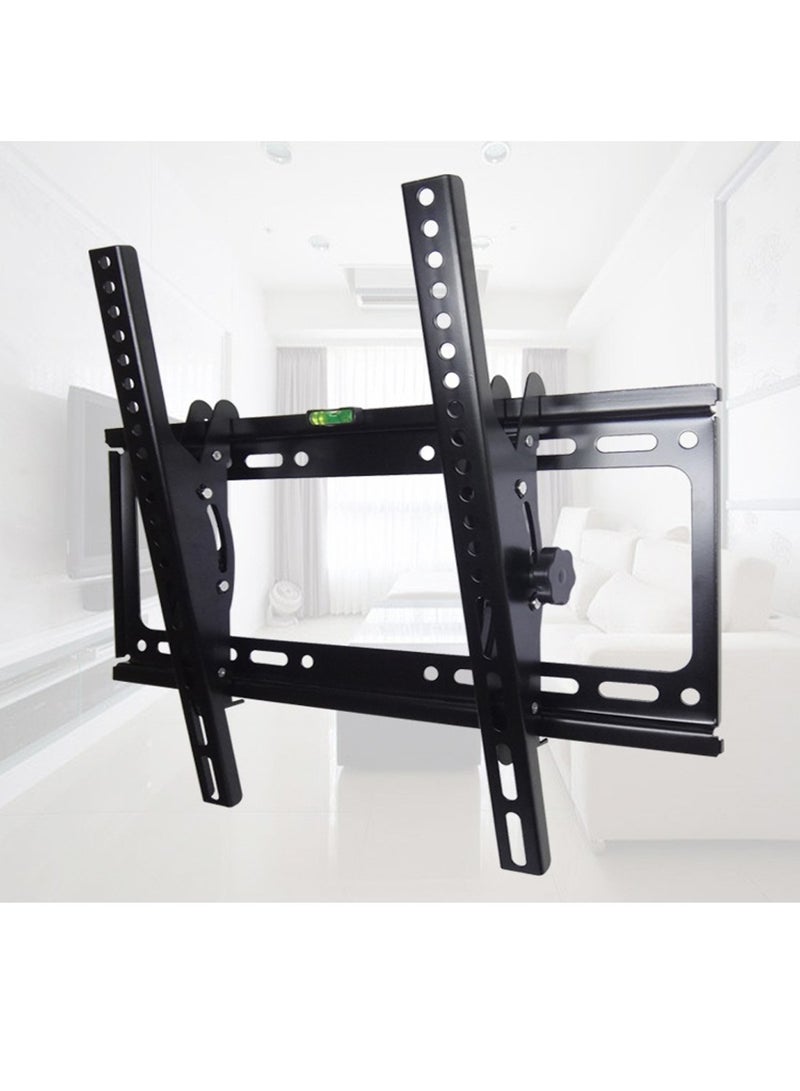 فلاشهوك دعامة تثبيت على الحائط للتلفزيون قابلة للإمالة لمعظم أجهزة التلفاز ذات الشاشات المنحنية المسطحة LED LCD OLED مقاس 26-55 بوصة مع الحد الأقصى VESA 440x410MM - Image 2