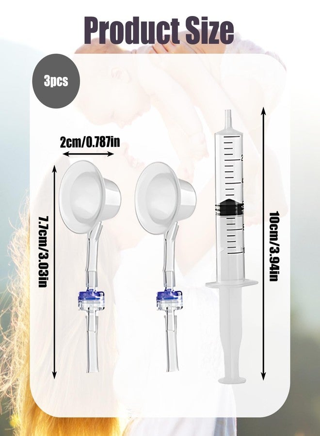 CartHome 3pcs Puller for Breastfeeding Set, Breastfeeding Corrector, Shield for Women, Suitable for Women's Home Use - Image 2