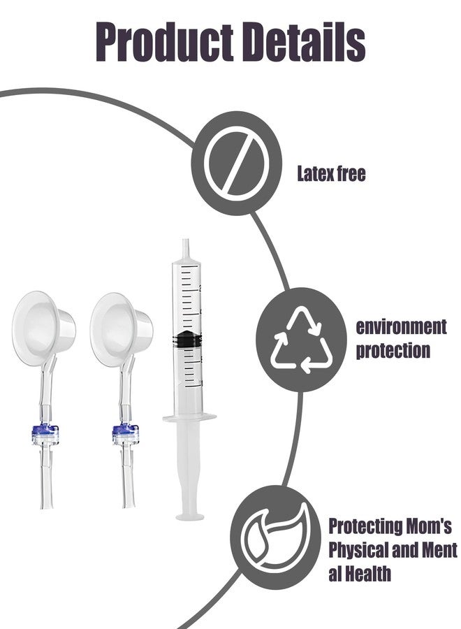 CartHome 3pcs Puller for Breastfeeding Set, Breastfeeding Corrector, Shield for Women, Suitable for Women's Home Use - Image 4