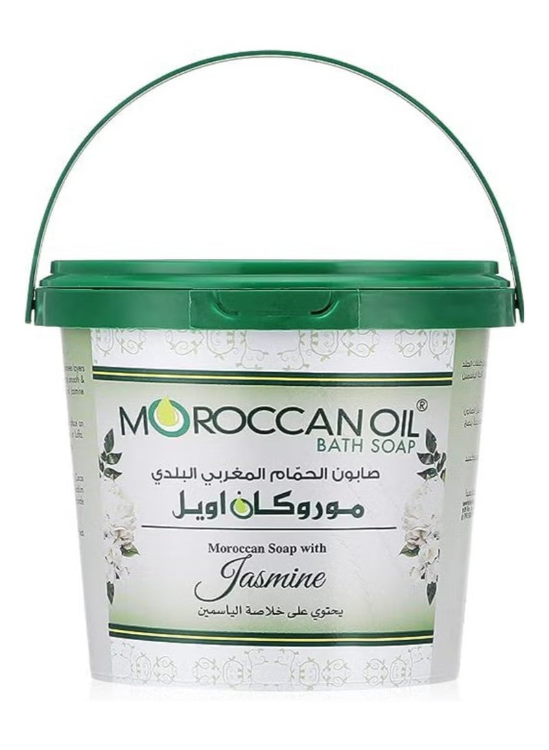 موروكان أويل صابون حمام زيت مغربي بالياسمين 850 جرام