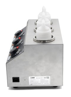 Grace Grace Commercial 3 Bottles Sauce Warmer Electric Cheese Chocolate Tempering Machine  - Image 4