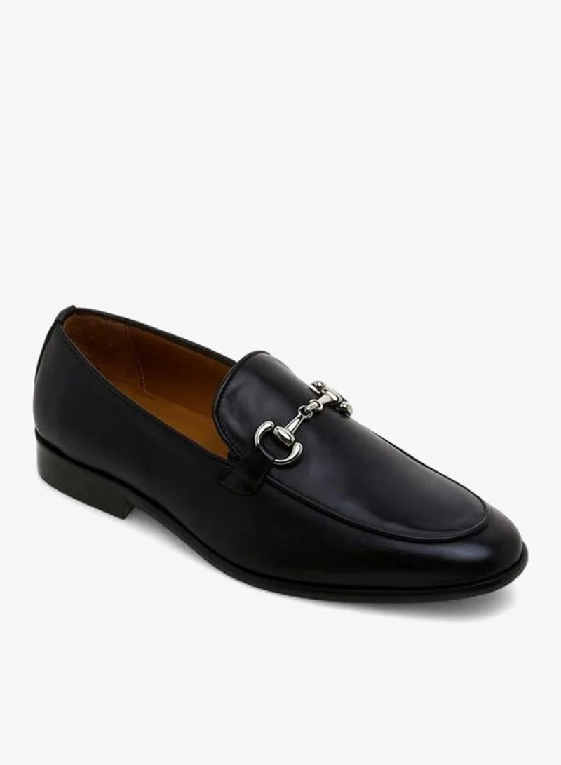 DUCHINI Men Slip-On Leather Loafers