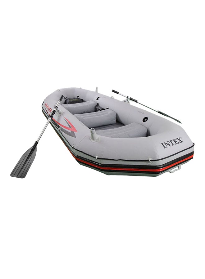 INTEX Inflatable Mariner 4 Pro Boat Set - Image 3