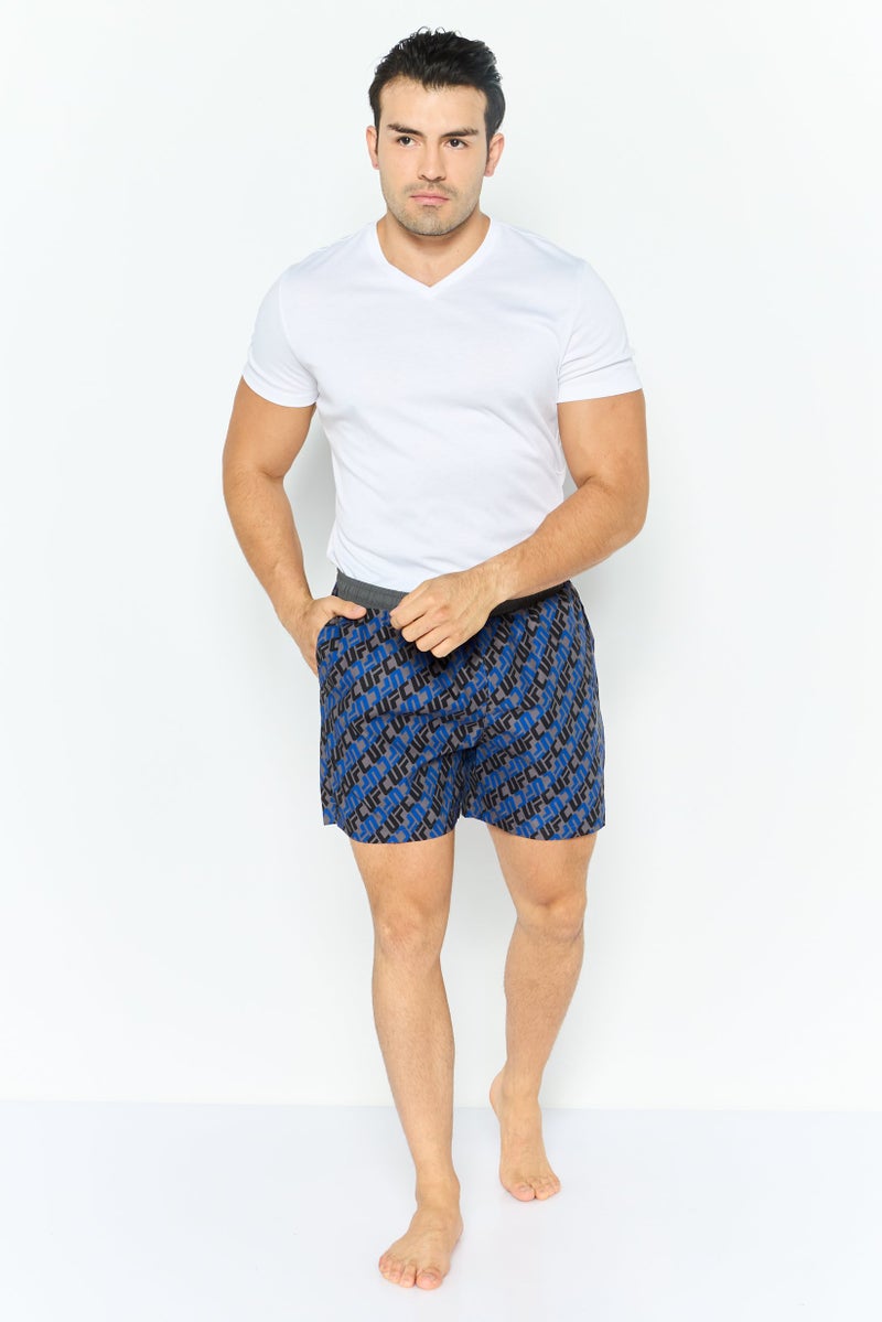 Ufc Men Allover Print Board Shorts, Multicolor - Image 4